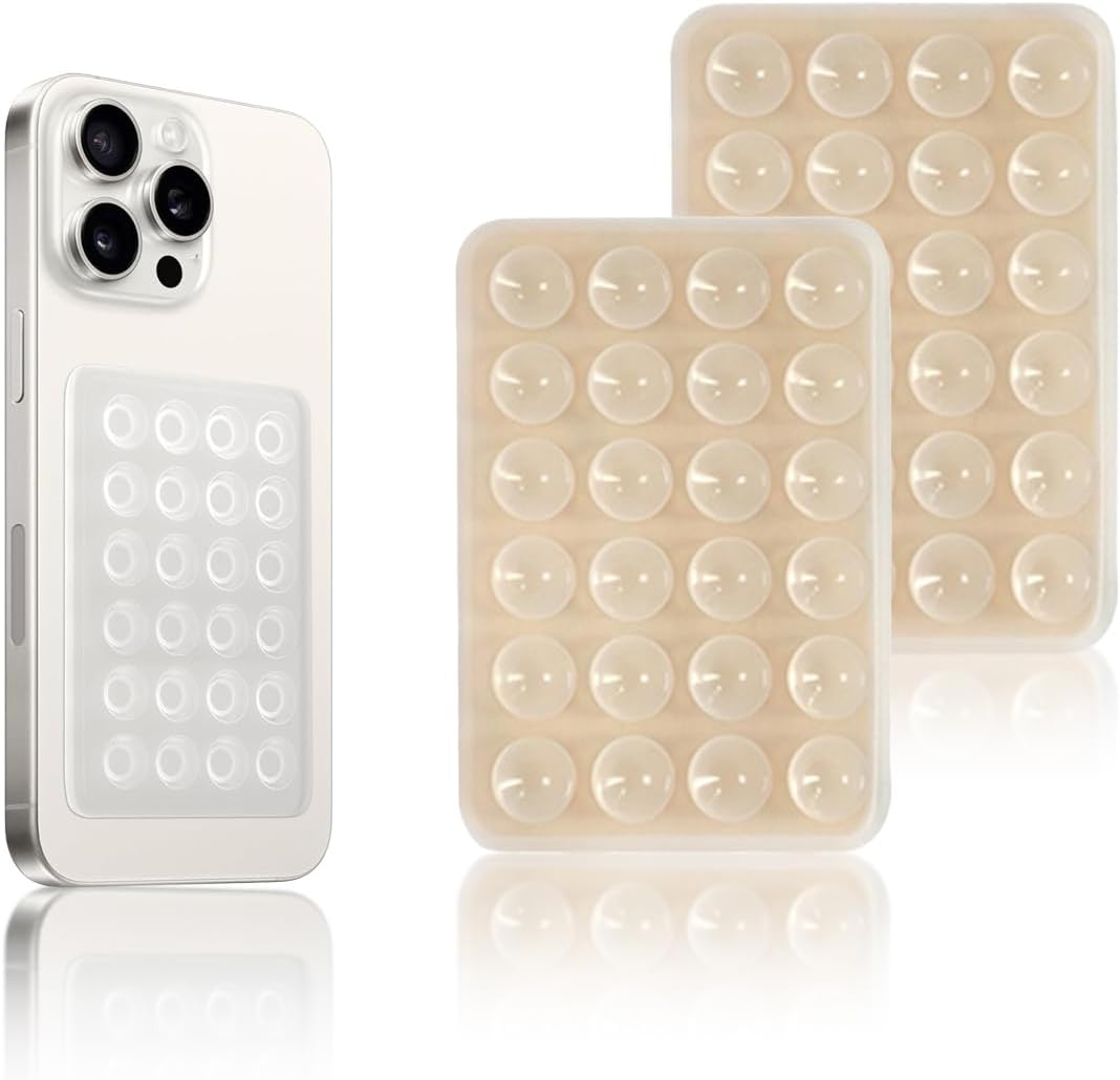 2PCS Silicon Suction Phone Case Mount