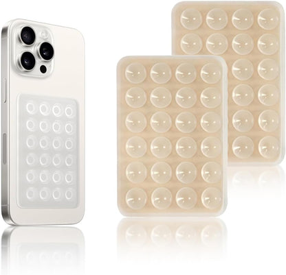 2PCS Silicon Suction Phone Case Mount