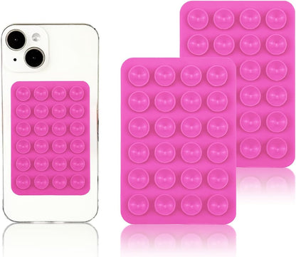 2PCS Silicon Suction Phone Case Mount