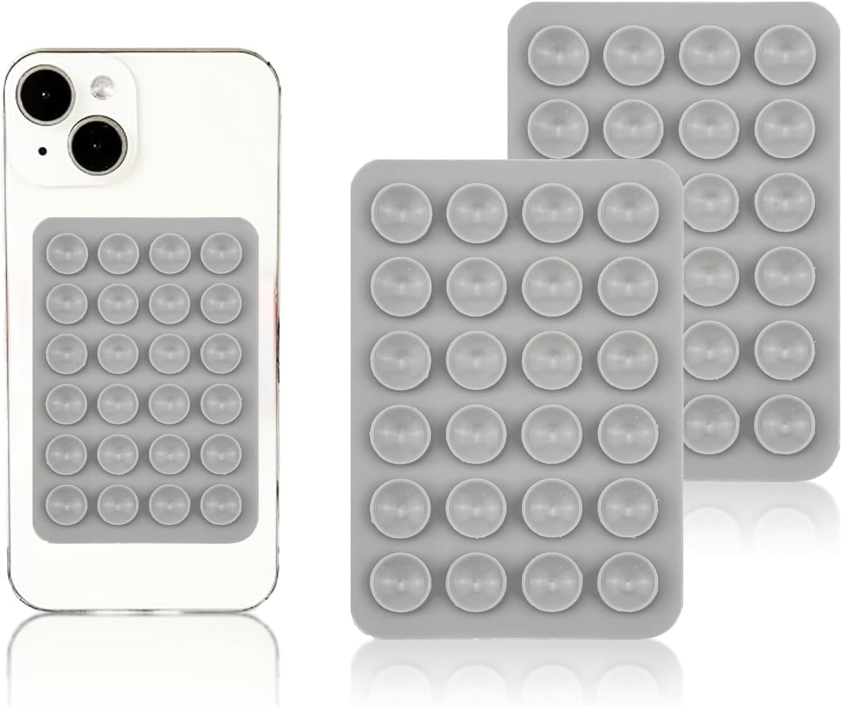 2PCS Silicon Suction Phone Case Mount