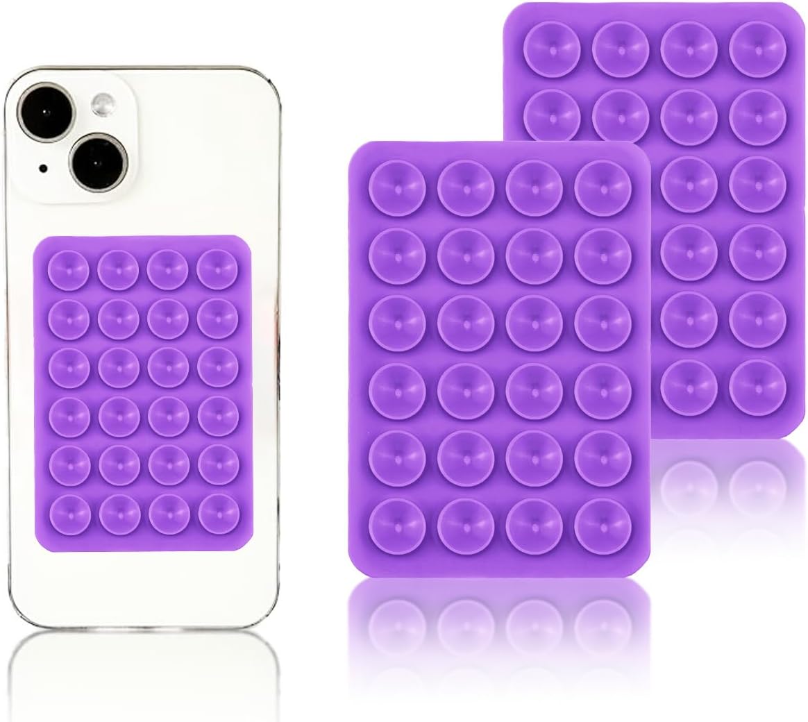 2PCS Silicon Suction Phone Case Mount