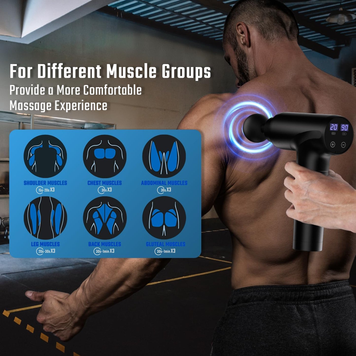 20 Speed Massage Gun