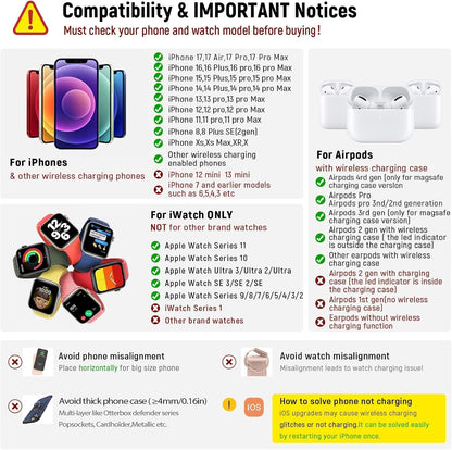 3 in 1 Wireless Charger