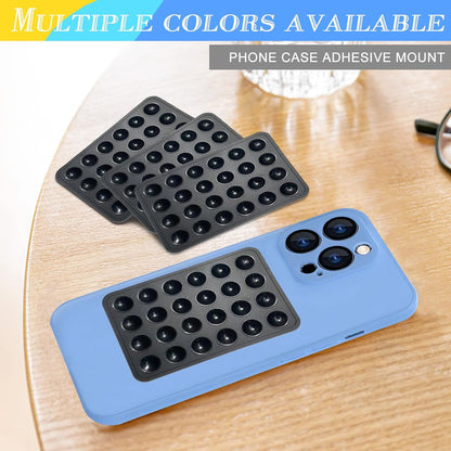 3PACK Silicon Suction Phone Case Black