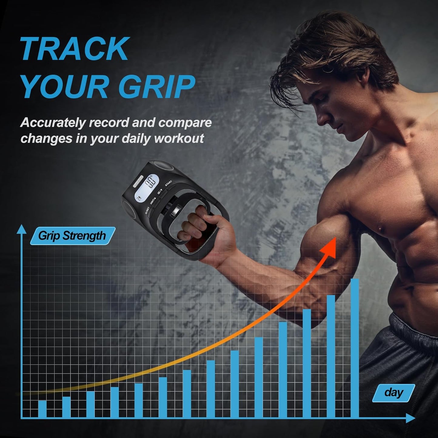 Hand Dynamometer Grip Strength Trainer